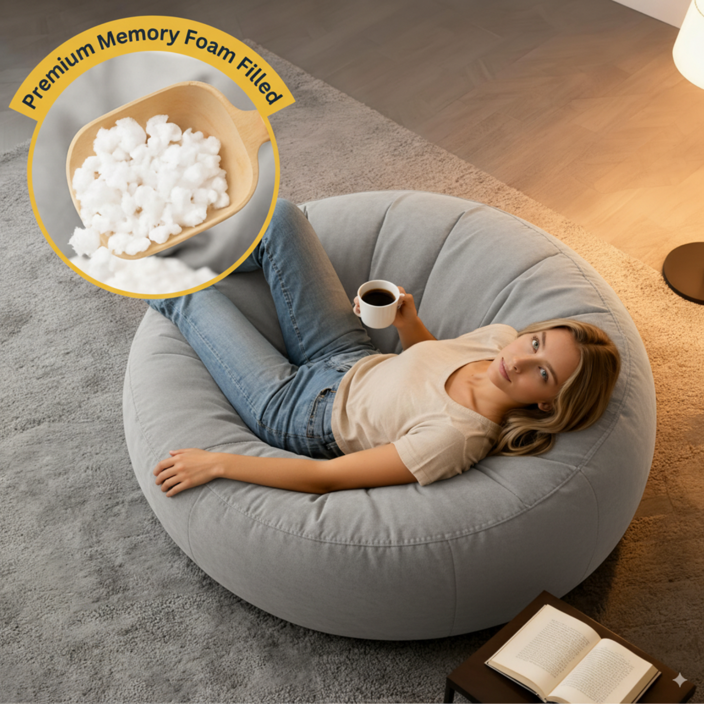 ACH Mushroom Puff ~ fits 1 person
